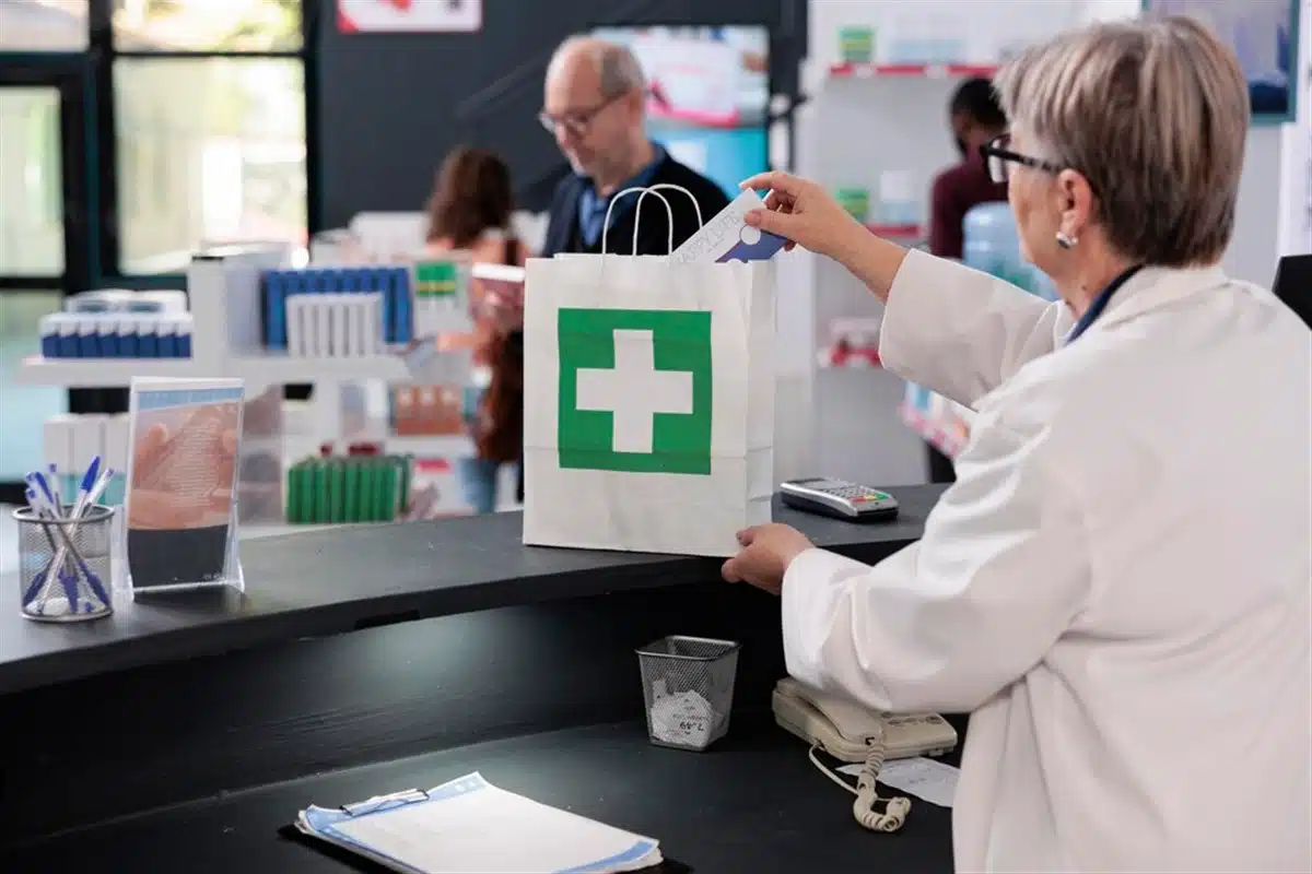 pharmacie dans le region