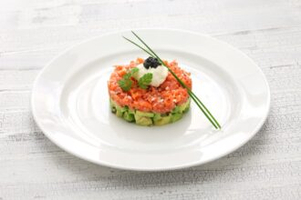 Tartare de saumon