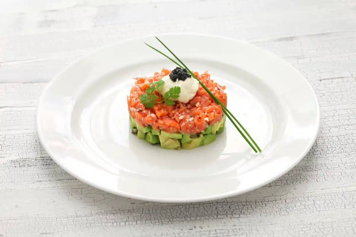 Tartare de saumon