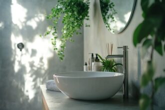 Vers noirs dans la salle de bain : un problème courant