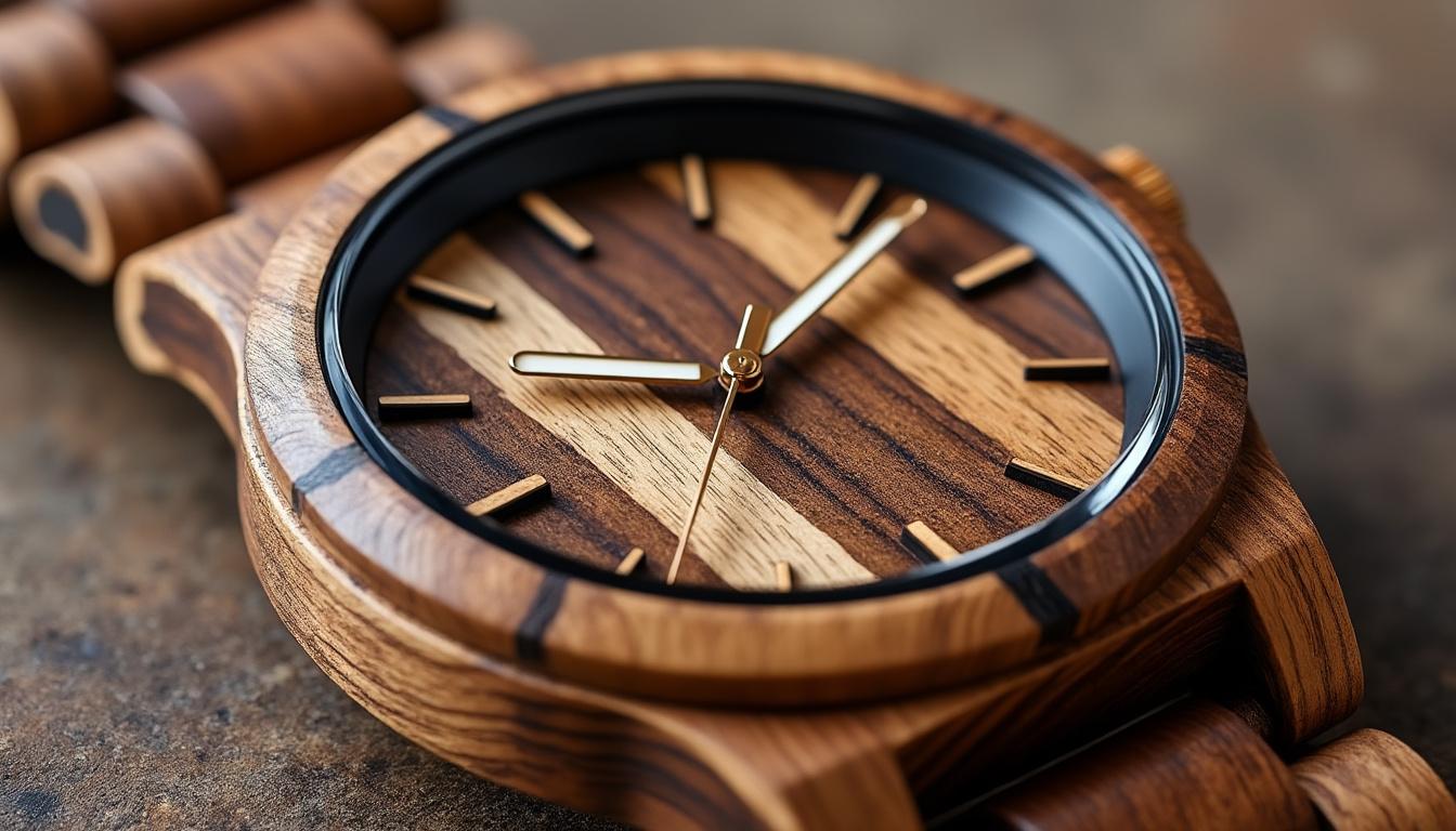 découvrez comment sélectionner la montre en bois automatique idéale pour homme, alliant esthétique et fonctionnalité. apprenez à choisir un modèle qui reflète parfaitement votre style personnel tout en mettant en avant l'élégance et l'authenticité du bois. suivez nos conseils pour trouver la pièce qui complétera votre look avec distinction.