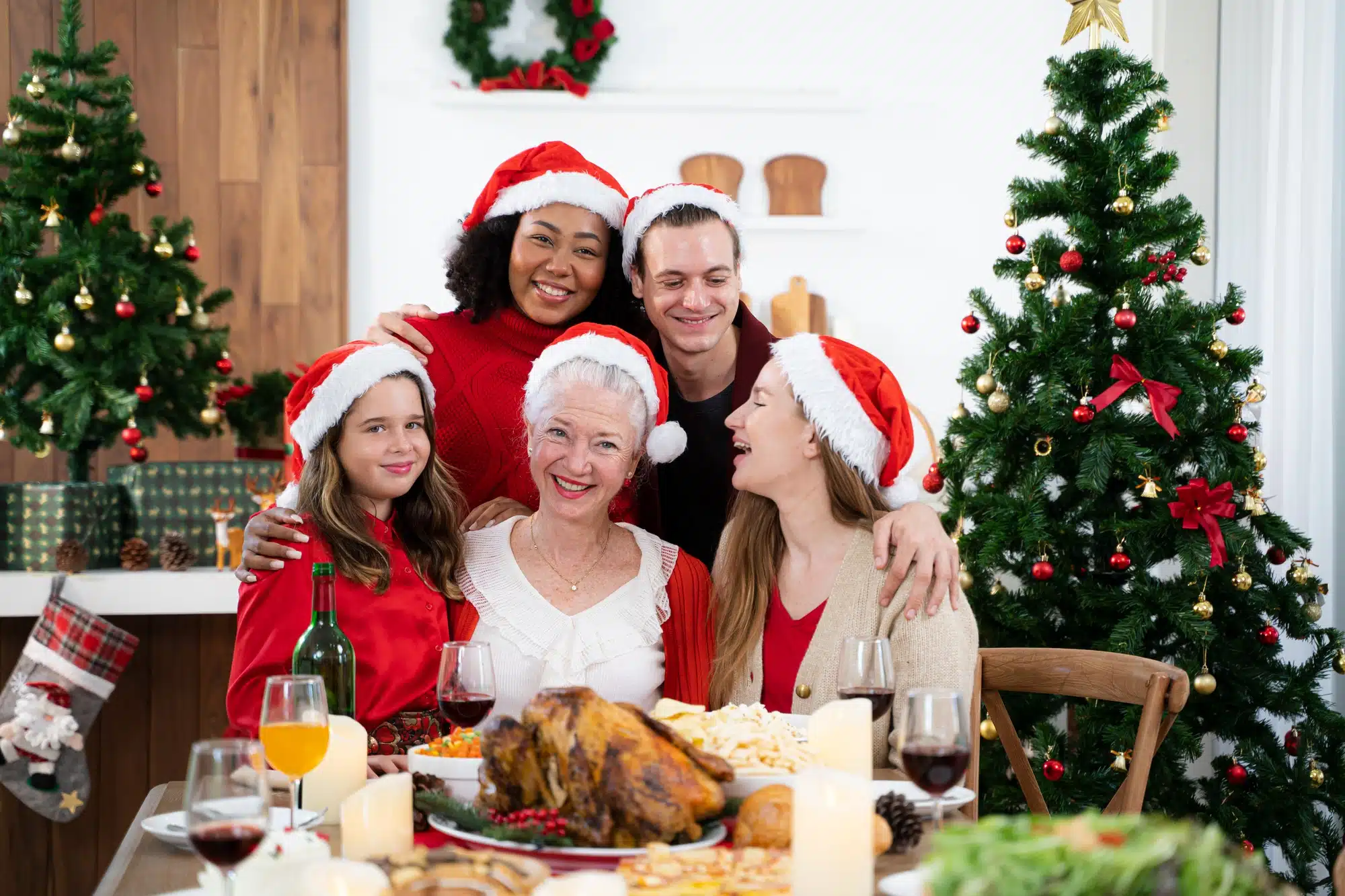 Merry Christmas and Happy Holidays! Grandma, grandpa, mum.