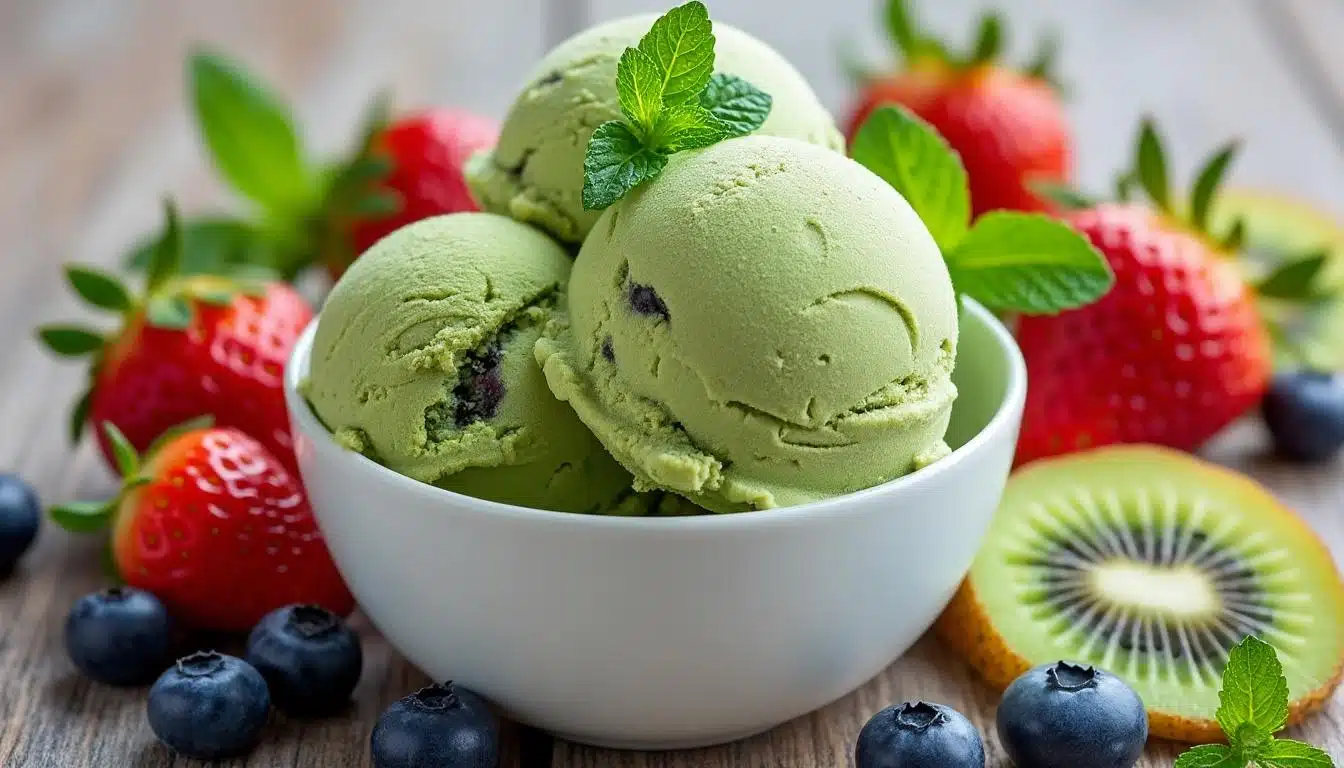 découvrez comment réaliser une délicieuse glace au thé matcha sans sorbetière, une recette facile qui allie simplicité et élégance pour un dessert raffiné et rafraîchissant.