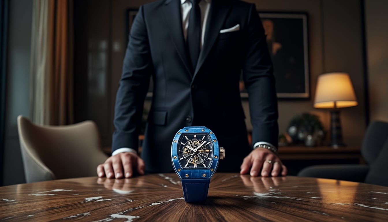 découvrez la richard mille rm 75-01 sapphire, une montre de luxe extrême au design époustouflant et au prix qui dépasse celui d’un appartement. plongez dans l’univers exclusif de l’horlogerie de prestige.