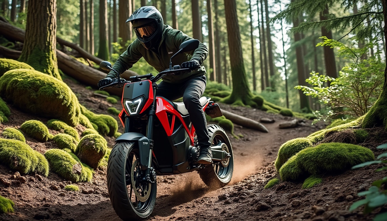 découvrez les avantages d'une moto trial électrique adulte pour vos aventures en plein air : performance, respect de l'environnement et plaisir de conduite assuré. idéale pour les passionnés à la recherche de sensations fortes et d'innovations écologiques.