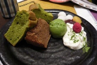 Sponge cake au matcha