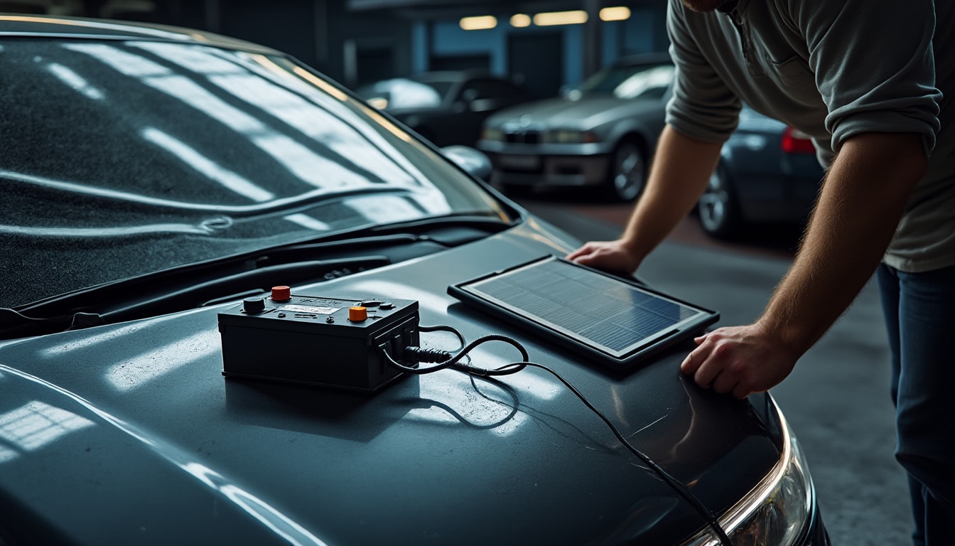 batterie neuve qui se décharge