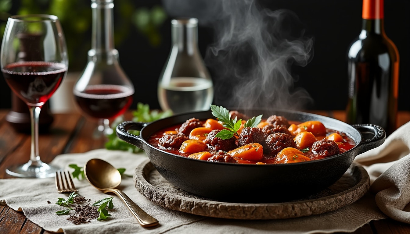 découvrez les meilleurs accords mets et vins pour sublimer votre cassoulet. suivez les conseils d'experts pour choisir la boisson idéale et réussir votre repas convivial autour de ce plat traditionnel.