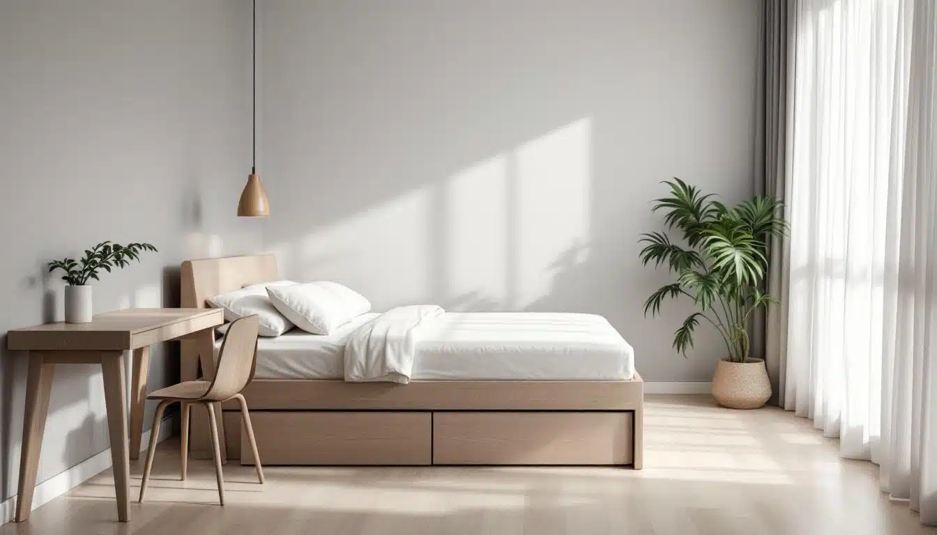découvrez les avantages d'un lit coffre avec rangement pour optimiser l'espace et apporter une touche pratique et esthétique à votre décoration intérieure.