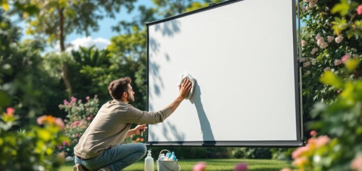 découvrez nos conseils pratiques pour entretenir votre écran de projection extérieur et prolonger sa durée de vie. astuces simples pour préserver la qualité d'image et éviter les dommages.