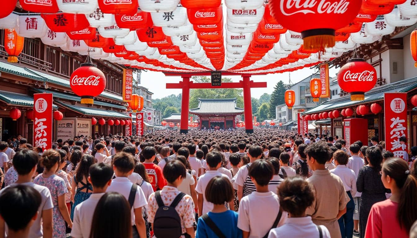 découvrez comment coca-cola s'invite dans les événements culturels japonais, mêlant traditions ancestrales et modernité pour une expérience unique au japon.