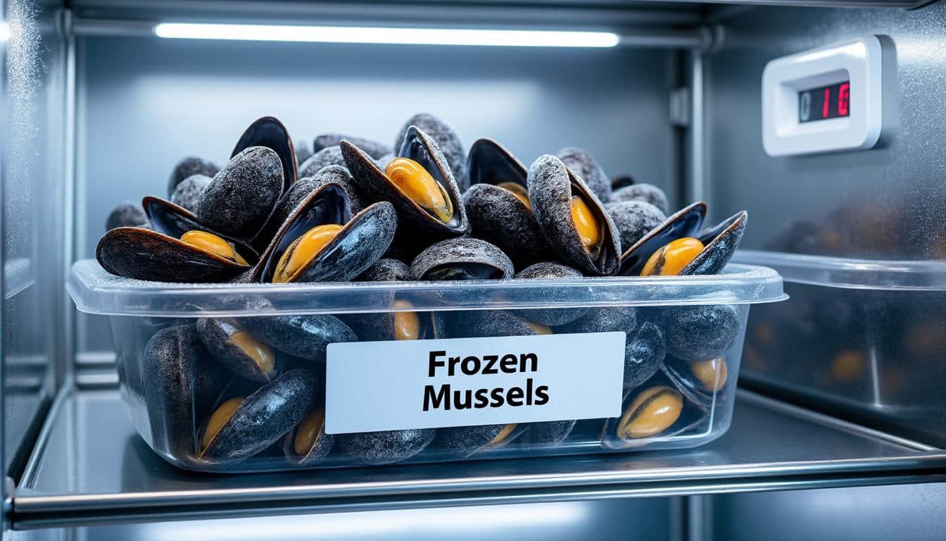 découvrez ma méthode préférée pour congeler des moules cuites avec coquille, afin de préserver leur fraîcheur et leur saveur pour des repas savoureux ultérieurement.