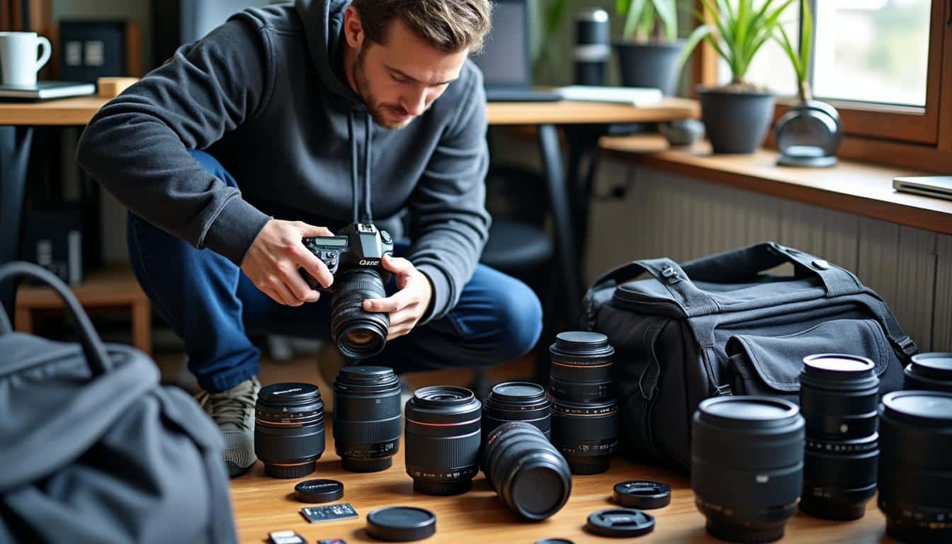 découvrez les règles essentielles pour prendre l'avion avec votre matériel photo en toute sérénité. ce guide vous informe sur ce qu'il faut déclarer à la sécurité afin d'éviter tout problème pendant votre voyage.