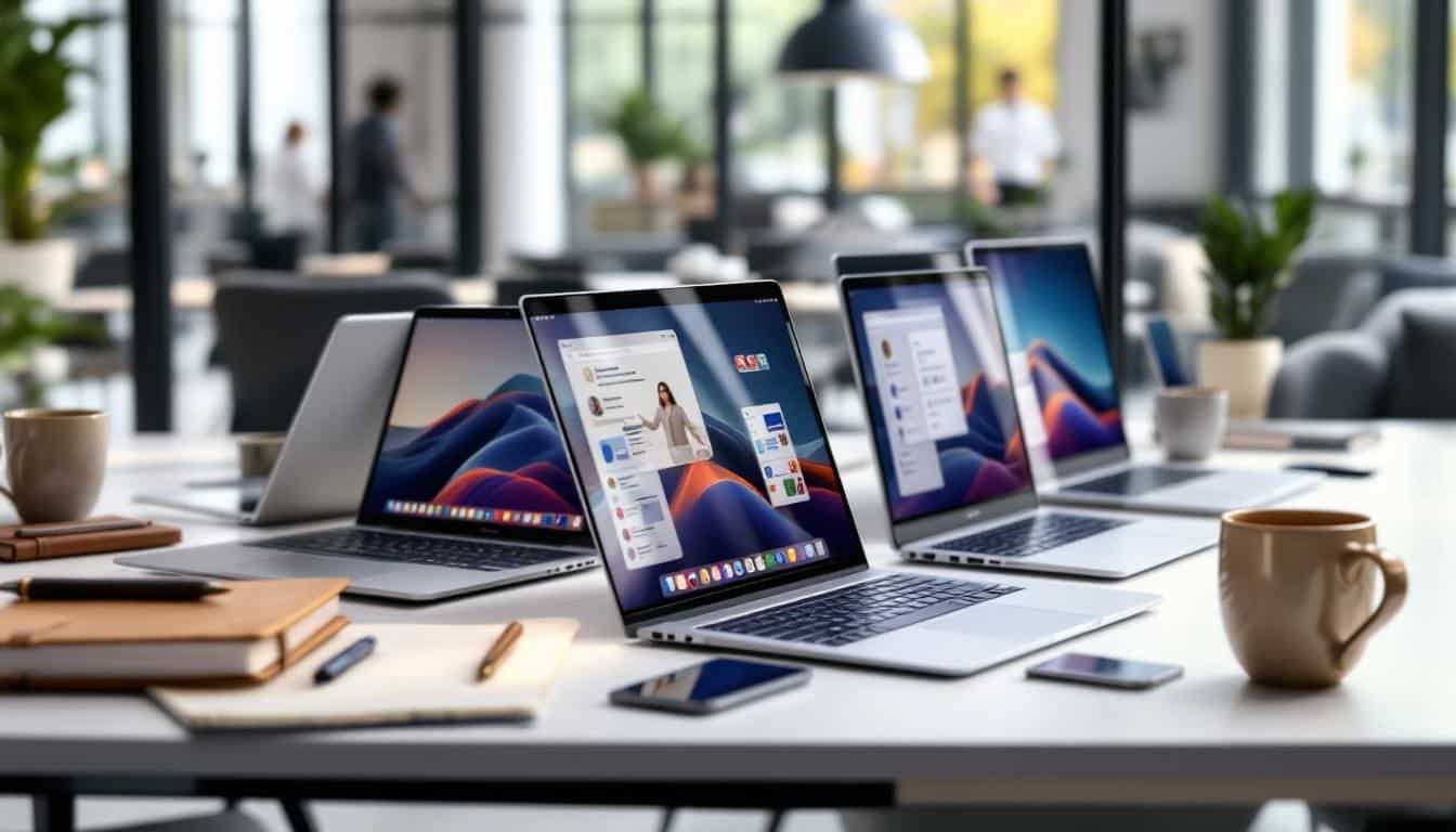 découvrez le top 10 des pc portables idéaux pour la bureautique, parfaitement adaptés aux besoins des étudiants et des professionnels. comparez performances, autonomie et design pour faire le meilleur choix.