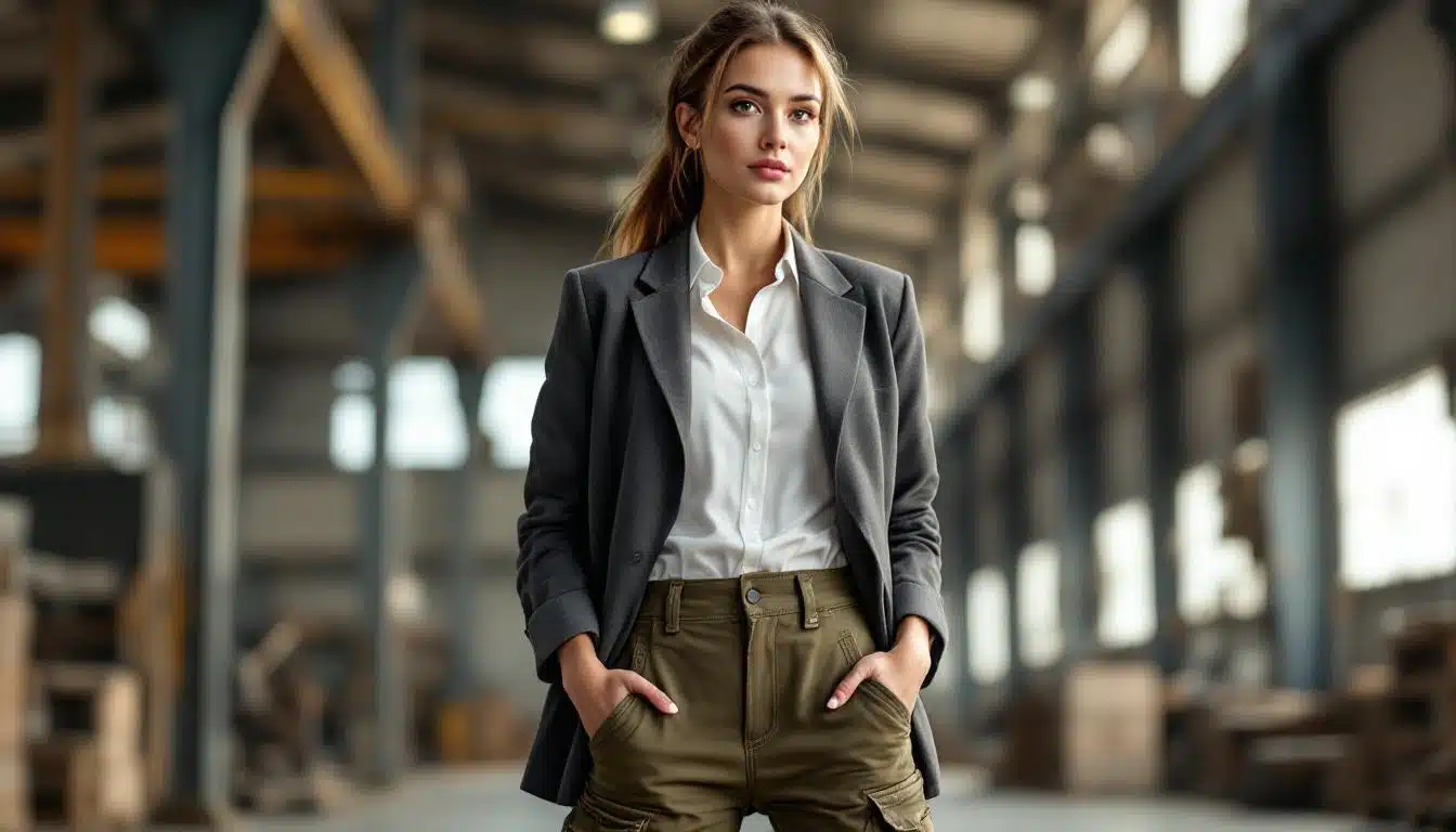 découvrez notre collection de vêtements de travail pour femme alliant parfaitement fonctionnalité, confort et style féminin pour vous accompagner au quotidien.