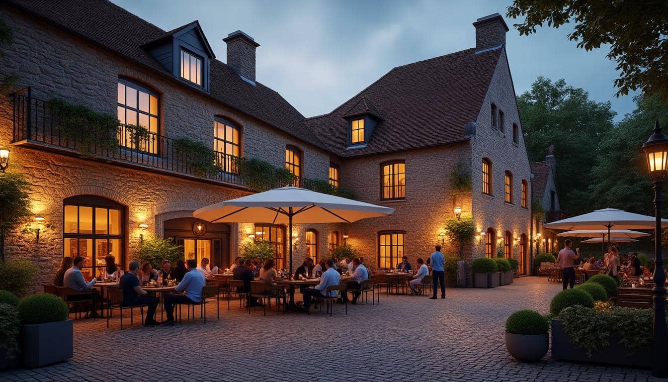 découvrez la rocca à wijnegem, belgique, un lieu où règne une ambiance chaleureuse et conviviale, idéale pour partager des moments inoubliables entre amis ou en famille.
