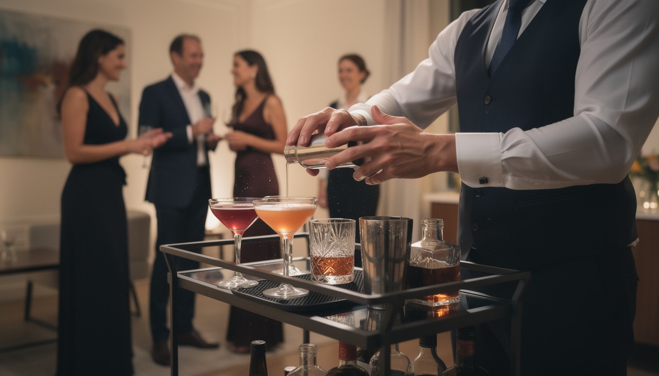 découvrez comment un service de boissons personnalisé peut rendre votre soirée inoubliable en offrant des cocktails uniques et adaptés à vos invités.