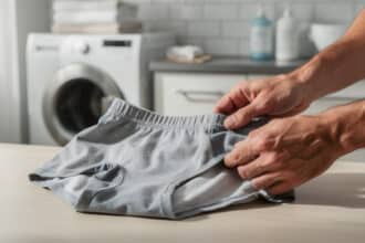 découvrez notre guide d'entretien spécialement conçu pour prolonger la durée de vie de vos sous-vêtements homme adaptés aux peaux sensibles, avec des conseils simples et efficaces.