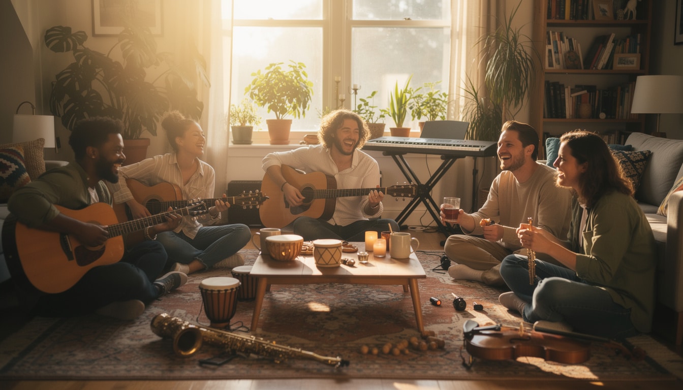 découvrez comment transformer vos moments entre amis en une scène musicale improvisée mémorable et créez une ambiance conviviale et inoubliable.