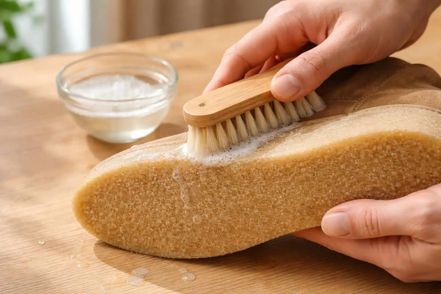 découvrez des astuces simples et efficaces pour nettoyer une semelle en crêpe de chaussure et lui redonner son éclat rapidement.