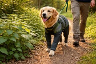 découvrez nos conseils pratiques pour éviter les piqûres d'ortie chez votre chien lors des promenades et assurer son confort en pleine nature.