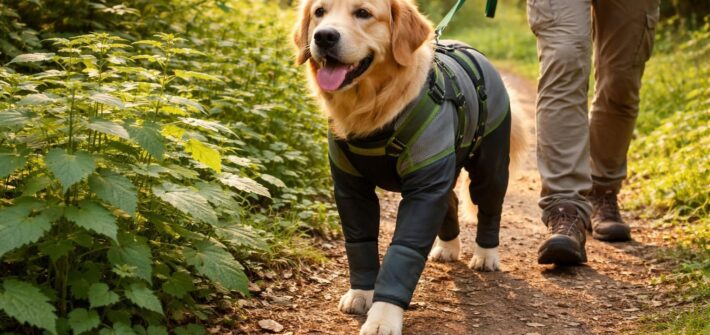 découvrez nos conseils pratiques pour éviter les piqûres d'ortie chez votre chien lors des promenades et assurer son confort en pleine nature.
