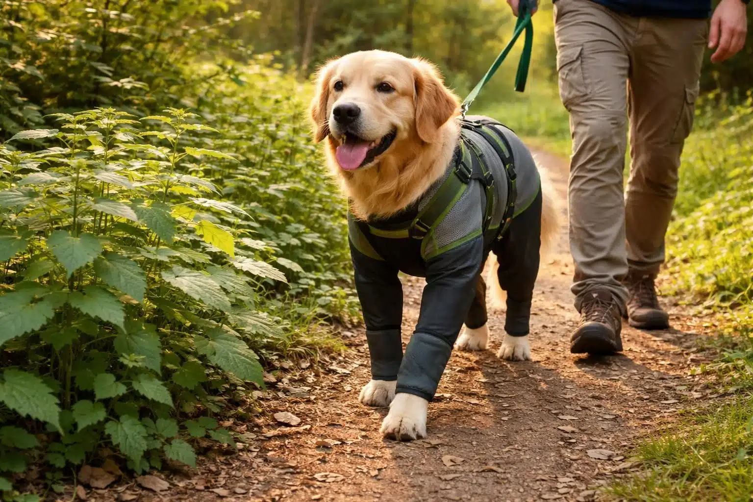 découvrez nos conseils pratiques pour éviter les piqûres d'ortie chez votre chien lors des promenades et assurer son confort en pleine nature.
