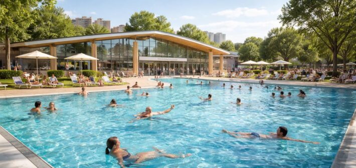 profitez d'une journée de détente et de baignade au stade nautique youri gagarine de villejuif, un espace idéal pour toute la famille avec piscine, loisirs aquatiques et espace convivial.