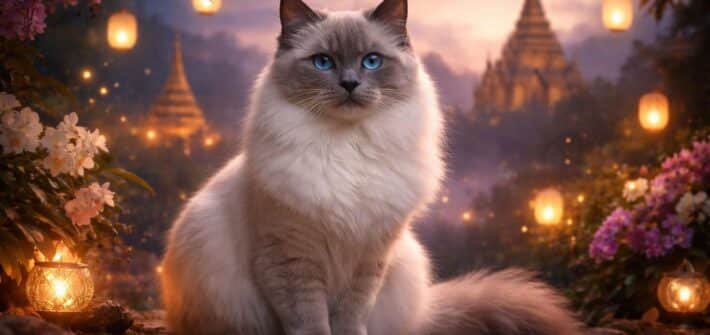 découvrez les origines mystérieuses et fascinantes du sacré de birmanie blue point, une histoire captivante qui mêle légendes et traditions ancestrales.