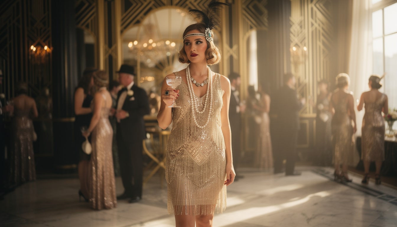 découvrez comment réussir un total look années folles pour éblouir lors de vos soirées avec style et élégance.