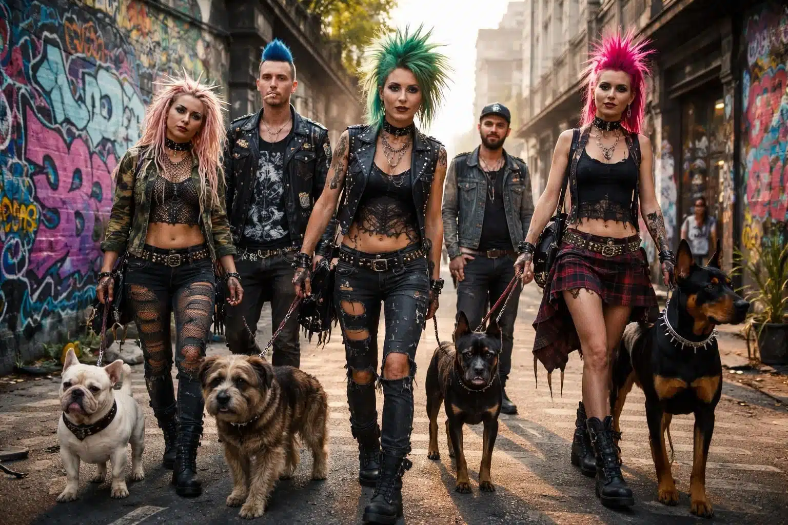 explorez comment le mouvement punk à chien a influencé les tendances urbaines, en façonnant la culture, la mode et l'expression sociale dans les villes contemporaines.