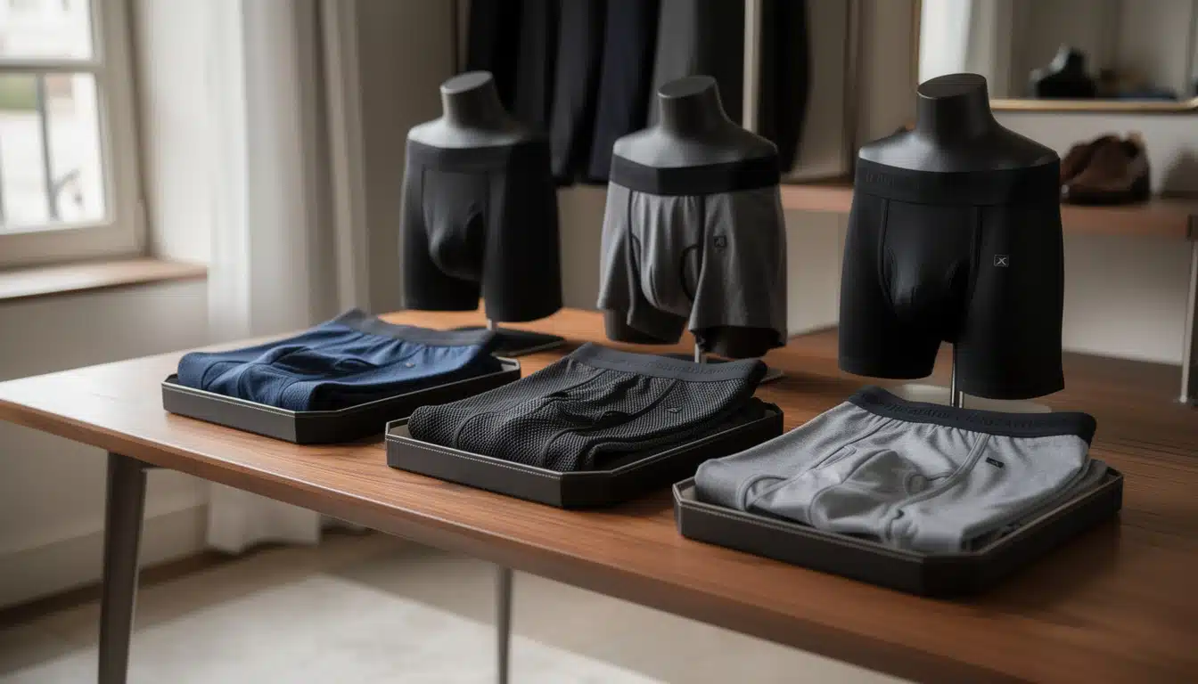 découvrez notre sélection des 5 meilleurs sous-vêtements invisibles pour homme, parfaits pour rester élégant et confortable sous un costume.