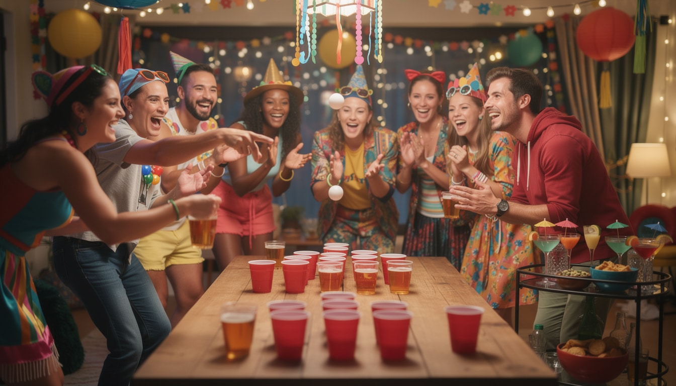 découvrez des idées de thèmes originaux pour animer vos soirées avec un tournoi de beer pong et rendre vos événements inoubliables et amusants.