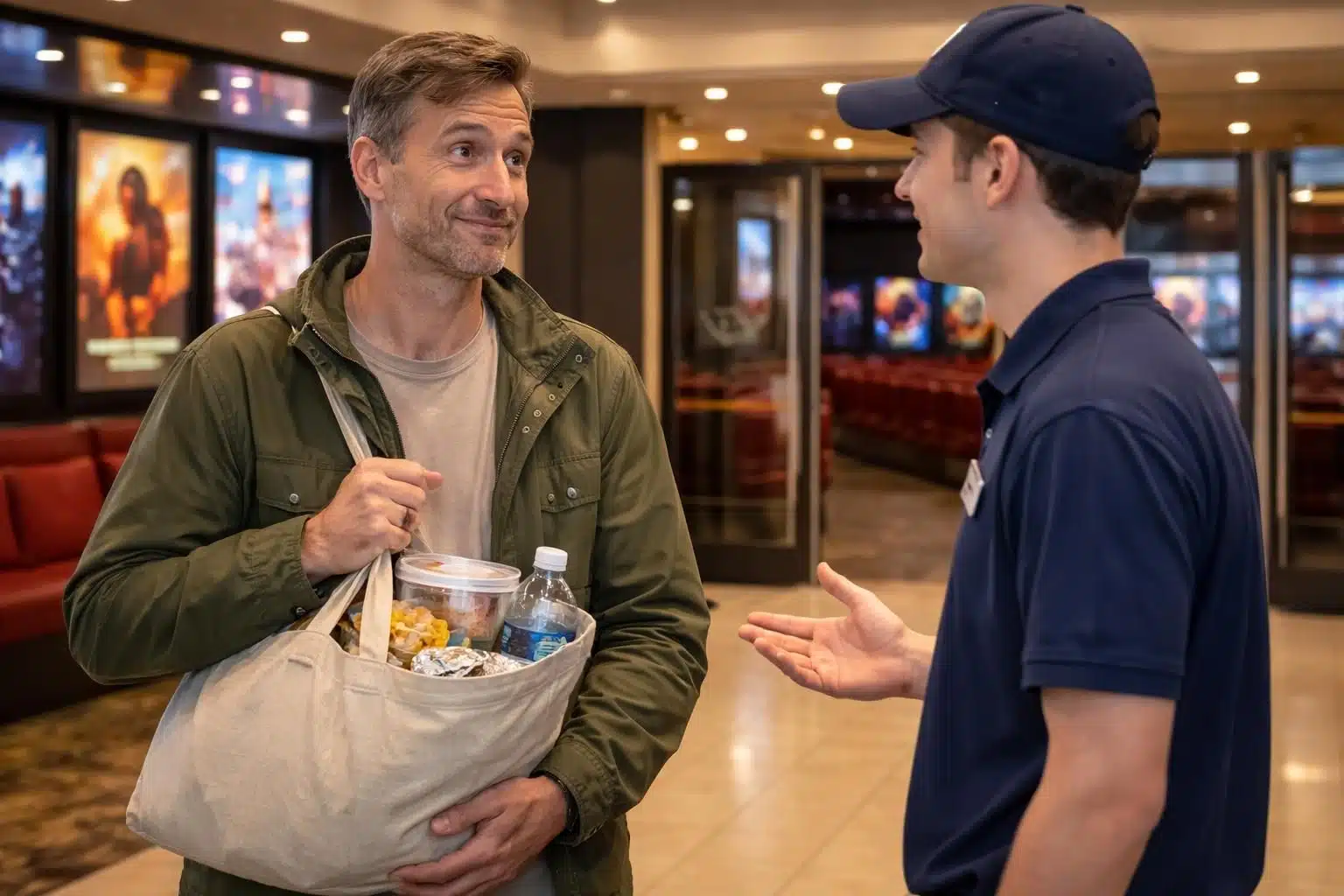 découvrez les règles et la légalité concernant l'apport de votre propre nourriture dans les salles de cinéma, pour profiter de vos snacks préférés en toute tranquillité.