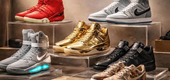 découvrez les sneakers les plus rares au monde, des modèles exclusifs et de collection qui font rêver les passionnés de chaussures.