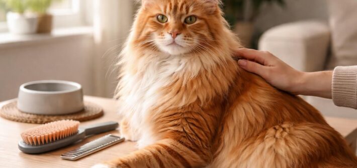 découvrez les conseils essentiels pour bien prendre soin de votre chat maine coon roux adulte, y compris son alimentation, sa santé et son entretien.