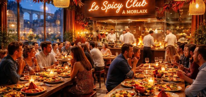 découvrez le spicy club à morlaix, un lieu incontournable pour vivre une soirée inoubliable dédiée à tous les passionnés de cuisine, avec des saveurs épicées et une ambiance conviviale.