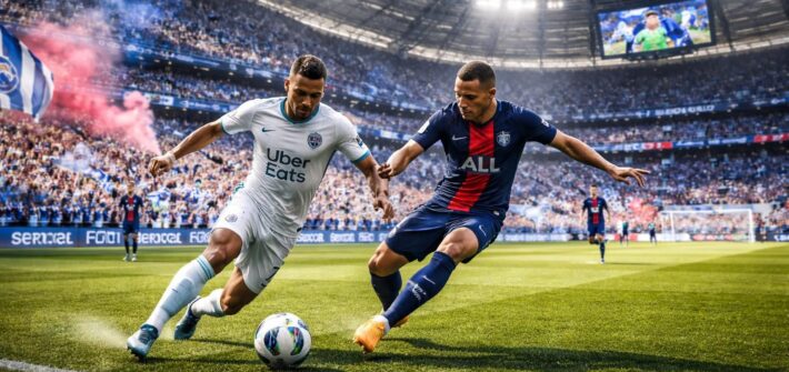 regardez marseille vs paris saint germain en streaming gratuit et vivez chaque instant de ce match passionnant en direct.