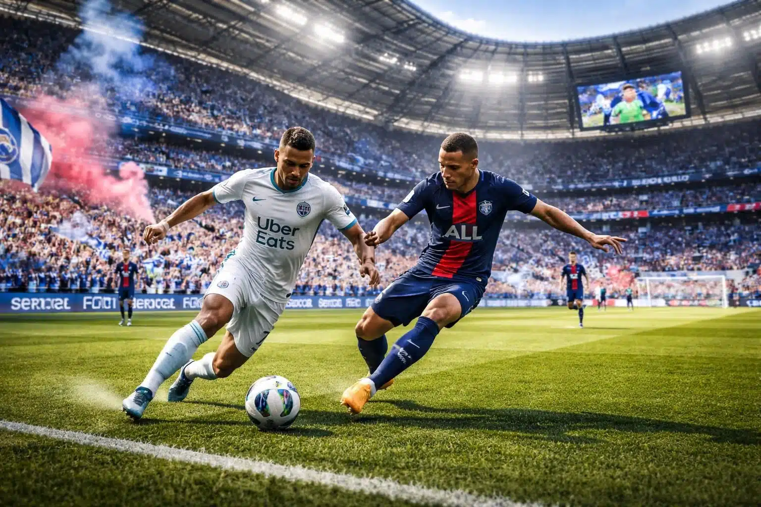 regardez marseille vs paris saint germain en streaming gratuit et vivez chaque instant de ce match passionnant en direct.