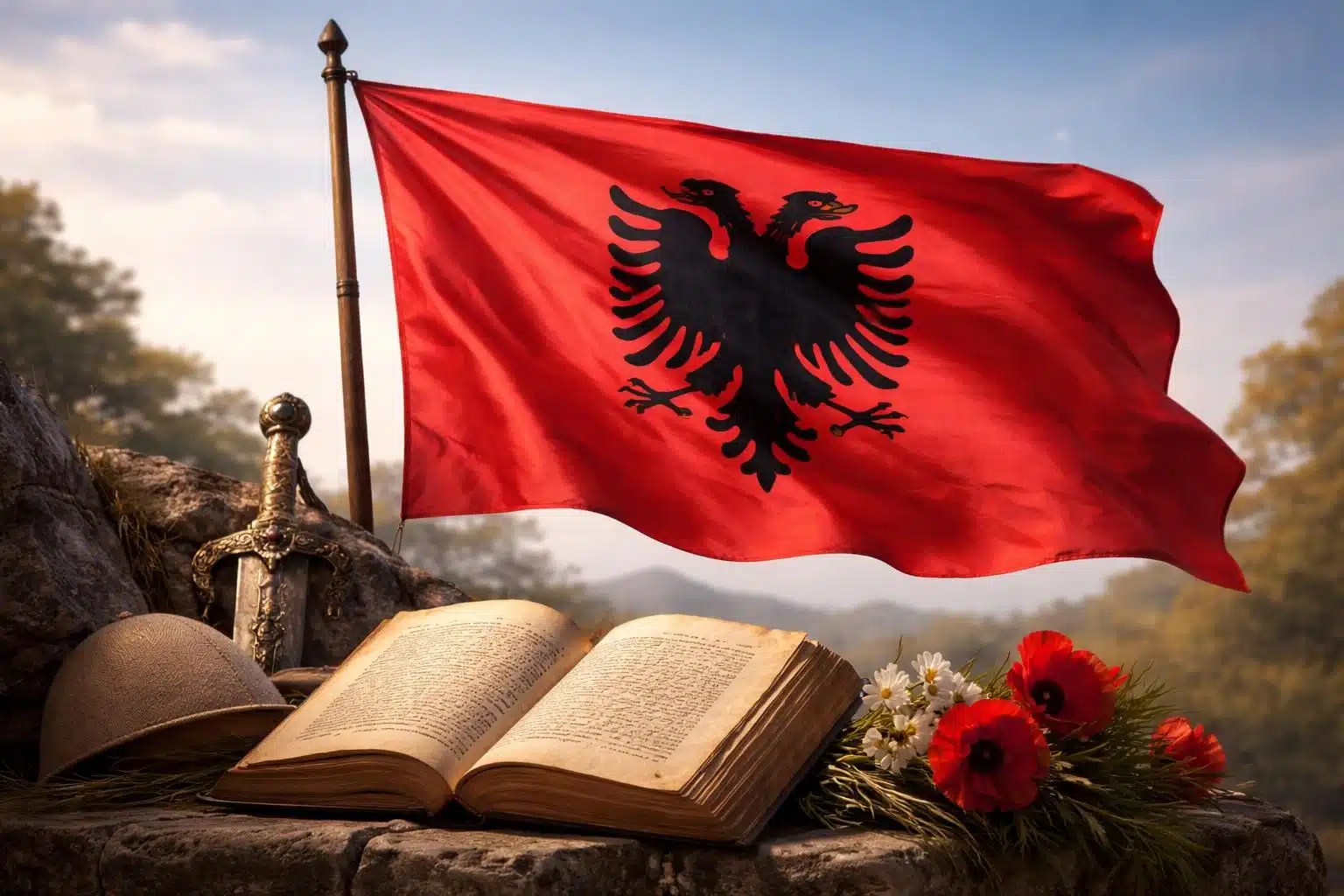 découvrez l'origine et la symbolique du drapeau albanais, ses couleurs distinctives et l'emblème national qui représentent l'identité et l'histoire de l'albanie.
