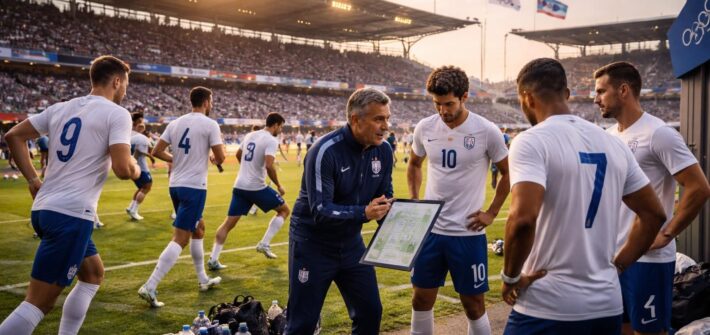 découvrez comment une équipe masculine de football se prépare pour les jeux olympiques, avec des entraînements, stratégies et méthodes spécifiques pour atteindre la performance optimale.