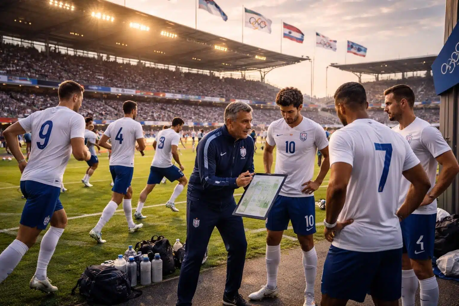 découvrez comment une équipe masculine de football se prépare pour les jeux olympiques, avec des entraînements, stratégies et méthodes spécifiques pour atteindre la performance optimale.