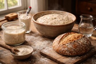 découvrez les secrets pour réussir votre pain au levain maison grâce à notre recette simple et étape par étape. apprenez à préparer un pain savoureux et naturel chez vous.