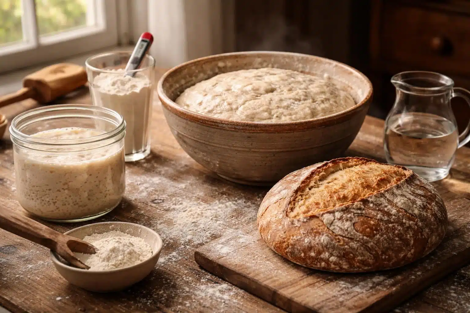 découvrez les secrets pour réussir votre pain au levain maison grâce à notre recette simple et étape par étape. apprenez à préparer un pain savoureux et naturel chez vous.