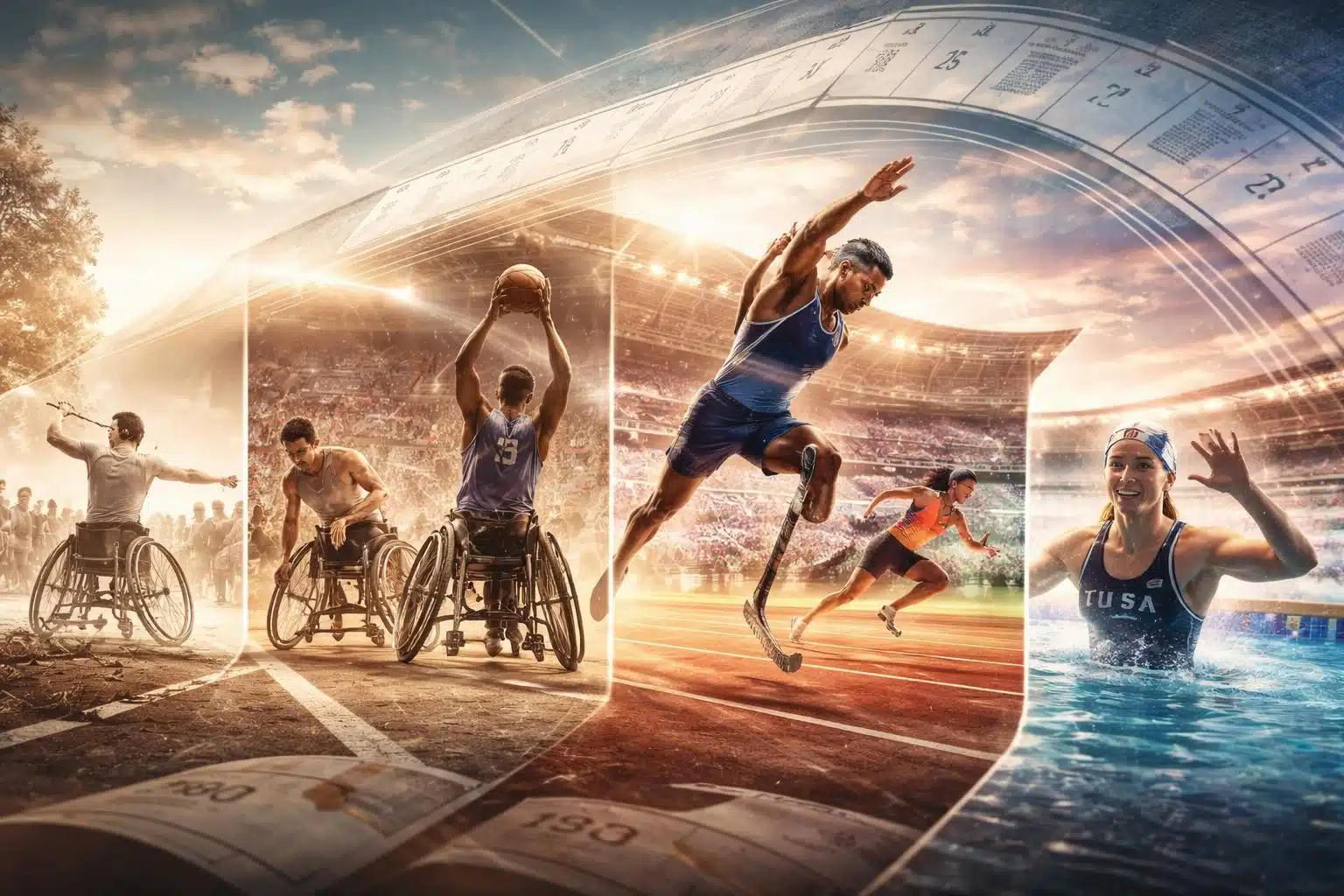 découvrez l'évolution du calendrier et les résultats des jeux paralympiques à travers les années, mettant en lumière les performances remarquables des athlètes paralympiques.